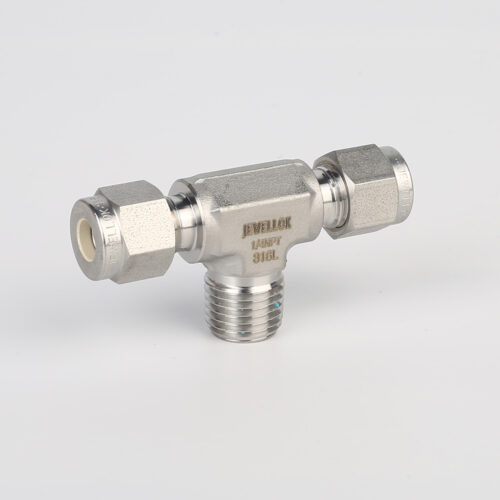 772L Male Branch Tee | Stainless Steel High-Purity Tube Fitting Male Branch Tee