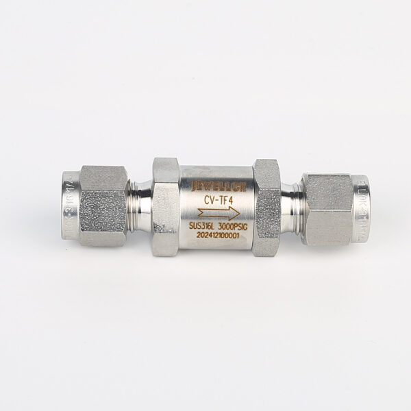 Check-Valves-JCV1-Series-JCV1-S-04-04-E-N2-1 High Pressure High-Purity Welded Check Valves And Low Cracking Pressure Check Valve JCV1 Series