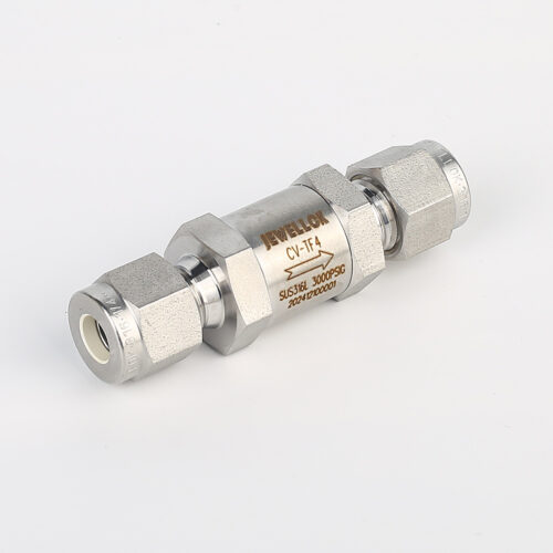 High Pressure High-Purity Welded Check Valves And Low Cracking Pressure Check Valve JCV1 Series