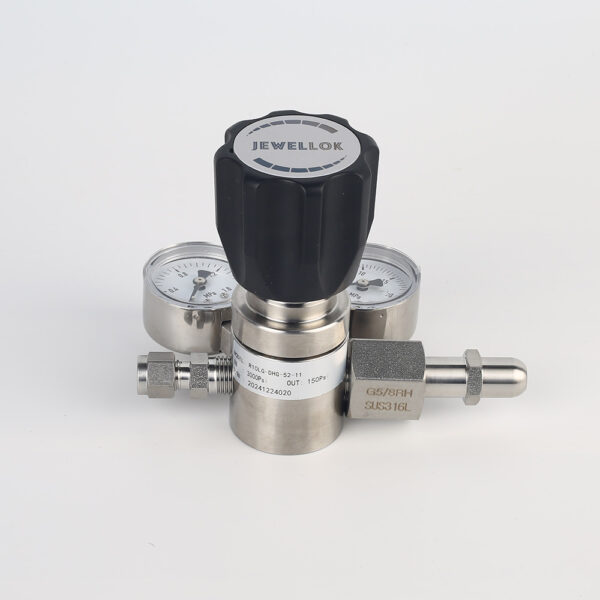 Cylinder-Pressure-Regulators-JSR-1E-Series-1 High Purity High Pressure Gas Cylinder Pressure Regulators Pressure Reducing Valve JSR-1E Series