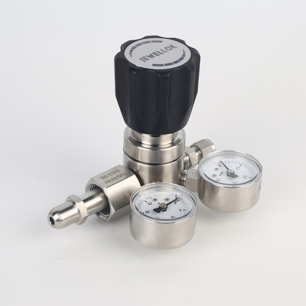 Cylinder-Pressure-Regulators-JSR-1E-Series-3 High Purity High Pressure Gas Cylinder Pressure Regulators Pressure Reducing Valve JSR-1E Series