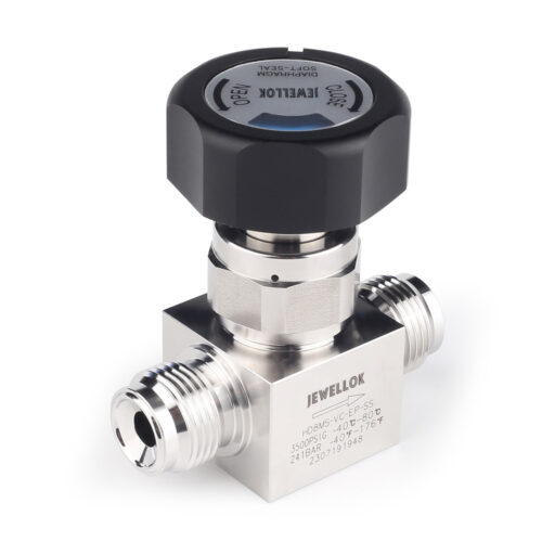 Stainless Steel Ultra High Purity (UHP) High Pressure Manual Diaphragm Valve