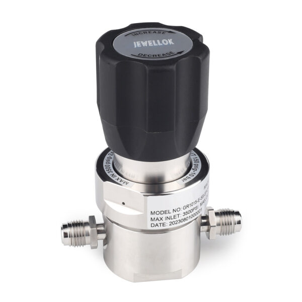ED9A3649 JR1000 Series UHP Ultra High Purity Single Stage Pressure Reducing Regulator And Low To Intermediate Flow