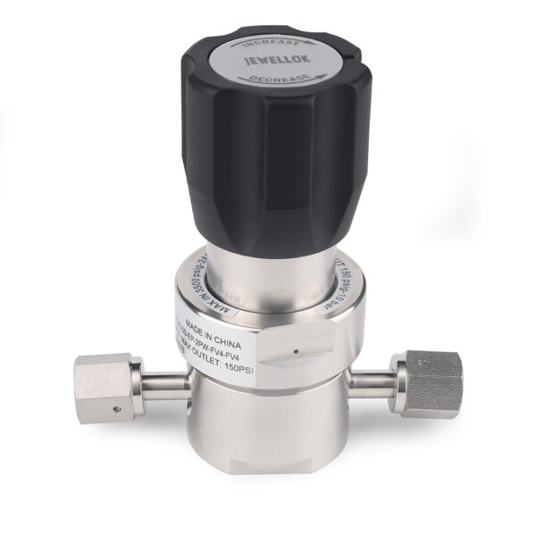 ED9A3698 JR1300 Series Ultra High Purity Single Stage Regulator High Flow Line Regulator For Ultra High Purity Intermediate Flow