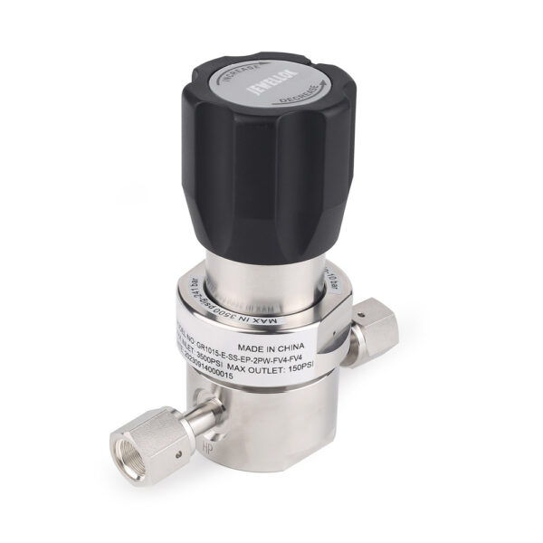 ED9A3699 JR1000 Series UHP Ultra High Purity Single Stage Pressure Reducing Regulator And Low To Intermediate Flow