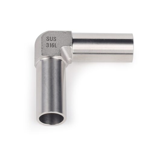 High Purity Stainless Steel Mini Tube Butt Weld Fittings For Semiconductor