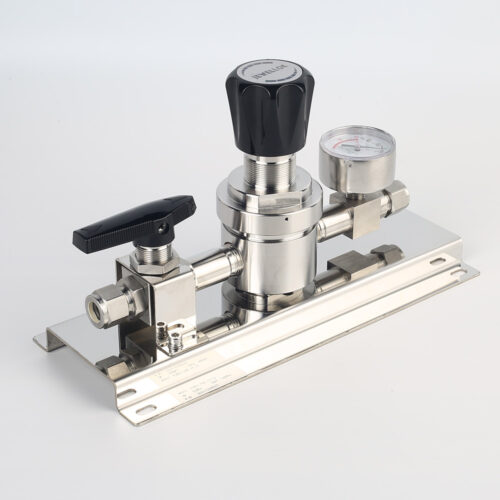 High Purity And Industria Gas Stick Assemblies Precise Pressure Control Gas Systems JSR-1ETG-BV Series