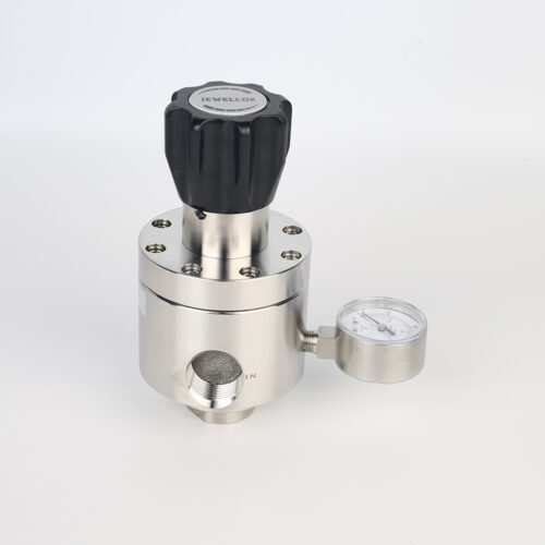 Low Pressure High Flow Line Pressure Regulators And Control Valves JSR-4L Series For Laboratory Pressure Control
