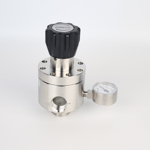 Line-Regulators-JSR-4LS-35-20-1-2-3-4-N2-2 Low Pressure High Flow Line Pressure Regulators And Control Valves JSR-4L Series For Laboratory Pressure Control