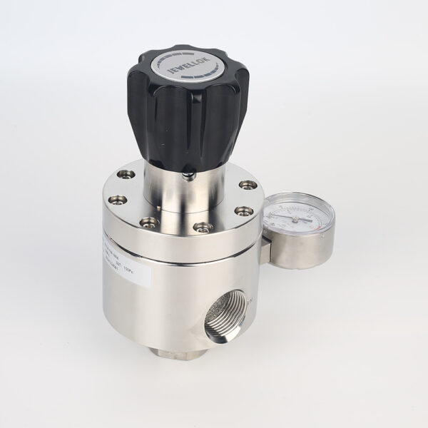 Line-Regulators-JSR-4LS-35-20-1-2-3-4-N2-3 Low Pressure High Flow Line Pressure Regulators And Control Valves JSR-4L Series For Laboratory Pressure Control