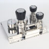 Stainless Steel 316L Single Stage Regulator Pressure Control Panels JSP-1E Series For Semiconductor Fluid Control