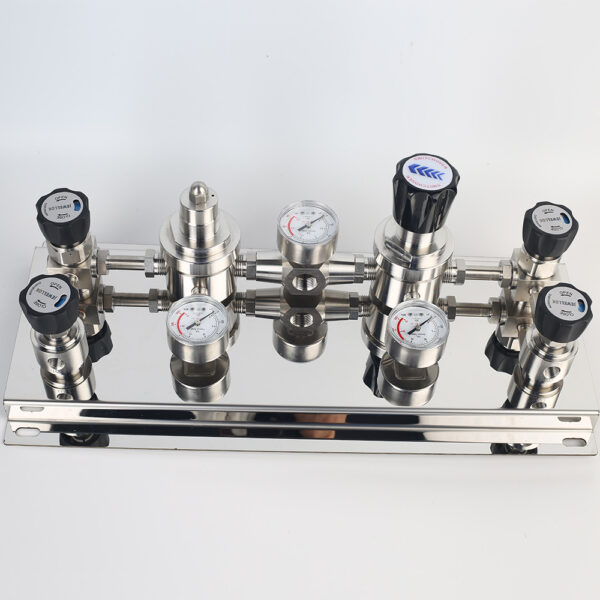 Pressure-Control-Panels-JSP-6A-Series-1 Stainless Steel Single Stage Semiconductor Grade Pressure Control Module Pressure Control Panels JSP-6A Series