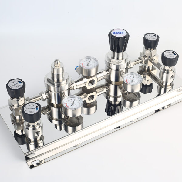 Pressure-Control-Panels-JSP-6A-Series-2 Stainless Steel Single Stage Semiconductor Grade Pressure Control Module Pressure Control Panels JSP-6A Series