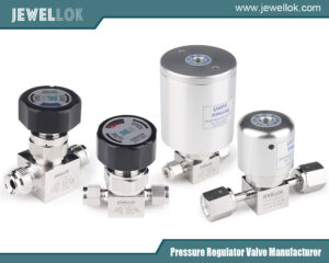 Ultra High Purity Two Stage Dual Stage Pressure Reducing Regulator Semiconductor Grade Regulators