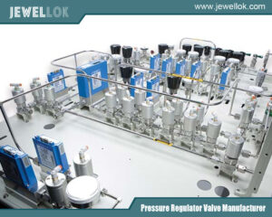application of ultra-high purity gas pressure regulator
