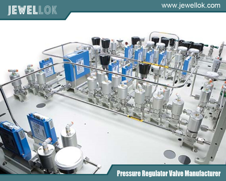 application of ultra-high purity gas pressure regulator